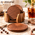 qxzavunel™ Wooden Coffee Coasters