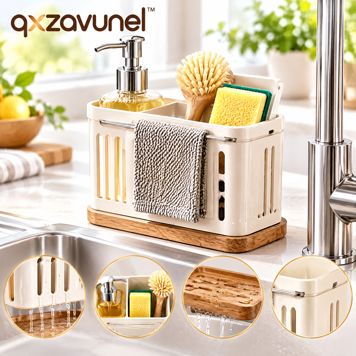 qxzavunel™ Sink Organizer