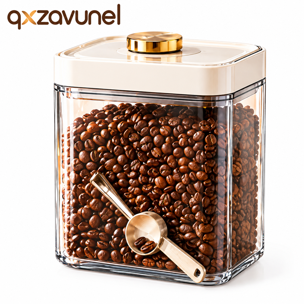 qxzavunel™ Airtight Coffee Bean Container